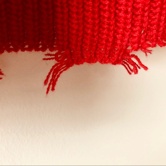 Frayed Colorblock Sweater - Picture 6 of 8